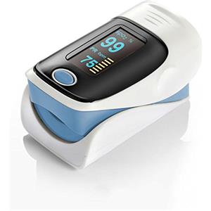 Vitacarry Saturimetro Pulsossimetro da Dito con Display a Colori