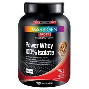 MARCO VITI FARMACEUTICI SpA MASSIGEN SPORT POWER WHEY ISOLATE COOKIES 750 G