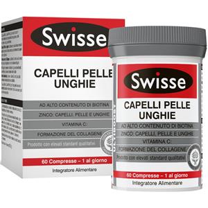 HEALTH AND HAPPINESS (H&H) IT. Swisse Capelli Pelle Unghie 60 compresse Integratore per pelle, capelli e unghie