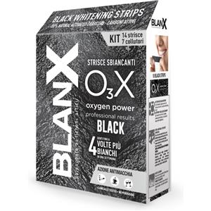 BlanX O3X Strisce Sbiancanti con Carboni Attivi e Licheni Artici - 14 Pezzi, Azione Antimacchia