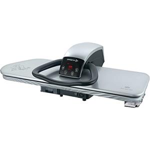 Speedypress Pressa da Stiro Professionale 101HD ad Alta Resistenza 101cm - Argento (+ Filtro Anti-Incrostazioni GRATUITO per Acqua, Copertura di Ricambio e Schiuma Sottosmaltata)