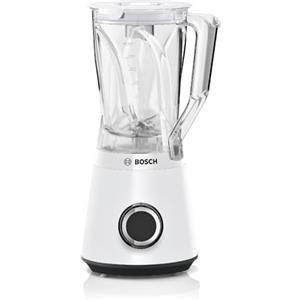 Bosch Frullatore VitaPower MMB6141W - 1200 W, 30.000 trs/min, 2 Velocità Turbo, Bol 2 L, 4 Lame Amovibili, Bianco