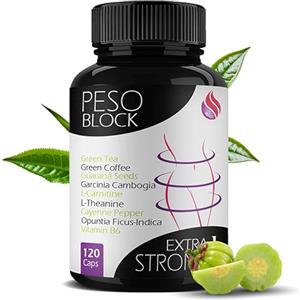 BeSwiss Peso Block 120 Capsule - Alleato dell'Equilibrio Fisiologico | Formula con Estratti Botanici e Vitamine per Uomo e Donna | Scorta 2 Mesi