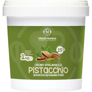 MADÒ Crema Spalmabile al Pistacchio Artigianale MADE IN ITALY - Creme Spalmabili per Panini, Dolci, Colazioni, Prodotti da Pasticceria (1kg)