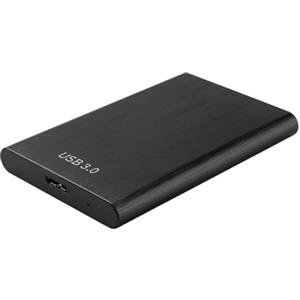 LYEAA Custodia per hard disk esterno portatile da 2,5 pollici, 1 TB, USB 3.0, ad alta velocità, in metallo, per libri, tablet, PC