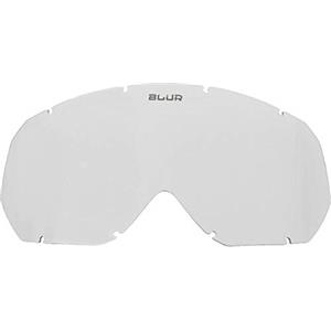 Blur O'NEAL | Ricambi Occhiali Motocross | Motocicletta Enduro | Con 100% protezione UV, rivestimento antigraffio, visione garantita senza nebbia | B-10 Youth SPARE DOUBLE LENS | Clear | Taglia unica