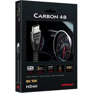 AudioQuest Cavo HDMI Carbon 2m 48Gbps - Supporto 8K/10K e Retrocompatibile
