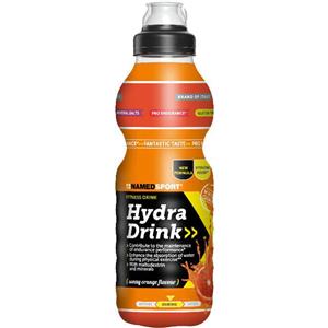NAMEDSPORT Hydra Drink Arancia 500ml - Bevanda reidratante con carboidrati e sali minerali