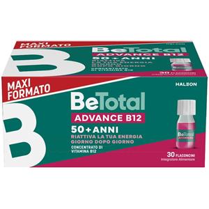 HALEON Betotal Advance B12 - Integratore Alimentare per Stanchezza Fisica e Mentale - 30 Flaconcini da 7 ml