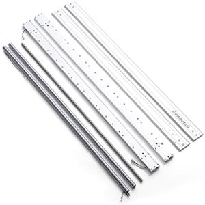 Genmitsu Kit di estensione dell'asse X Genmitsu 4040-PRO, aggiornamento 4040 a 6040, accessori CNC per fresatrice CNC 4040-PRO, area di lavoro estesa 600 x 400 mm