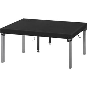 SIRUITON Copertura per Tavolo da Giardino Nero 140x90x15 cm - Tessuto Oxford 420D - Set Coperture Protettive per Tavoli da Esterno/Interno