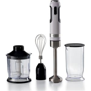 ARIETE MODERNA BIANCO (602/01) - FRULLATORE AD IMMERSIONE CON BICCHIERE, TRITATUTTO E FRUSTA - TASTO