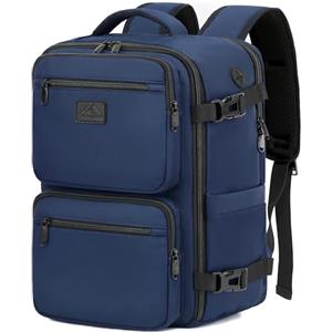 LYNXCHER Zaino da Viaggio Easyjet 45x36x20 Bagaglio a Mano Aereo 30L Borsa da Cabina per Uomo e Donna per Laptop da 15.6 Pollici Blu Scuro