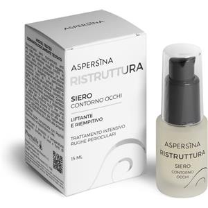Pharmalife Aspersina Ristruttura Siero Contorno Occhi 15 ml - Siero Concentrato Anti Età con Texture Fresca e Ultra Leggera