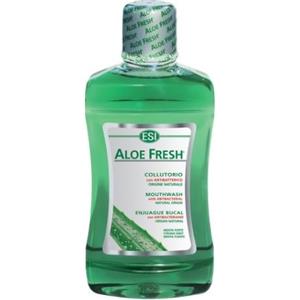 ESI Aloe Fresh Collutorio Antibatterico 500ml - Gusto Menta, Riduce Placca e Alitosi, Protegge Gengive