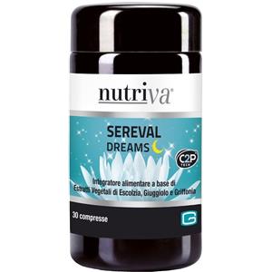 Nutriva Several Dreams - Integratore Alimentare in Compresse per Rilassamento e Sonno con Escolzia, Giuggiolo e Griffonia - 30 Compresse