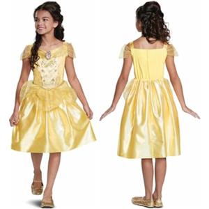 Disguise Disney Vestito Principessa Belle Classico Bambina, Vestito La Bella Addormentata Disney Bambine Taglia XS