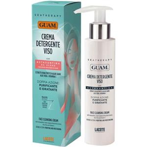 Guam Seatherapy Crema Detergente Viso 150 ml - Purificante e Idratante con Astaxantina e Aloe Vera