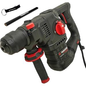 HEADNMORE Offerta HEADNMORE per PARKSIDE PERFORMANCE® PPBH 1050 Martello Perforatore SDS-Plus 1050 W, 4,1 J, trapano tassellatore per calcestruzzo in valigetta con portachiavi e matita da carpentiere HEADNMORE®