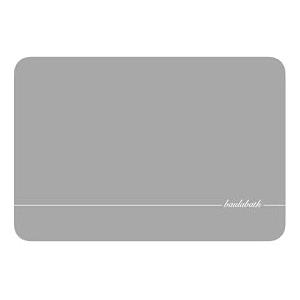 BAULA - Tappetino da Bagno in Diatomite 60x40 - Tappeto Antiscivolo e Super Assorbente - Asciugatura Rapida Senza Odori - Scendi Doccia Moderno per Bagno, Ingresso o Cucina (Modello 4)