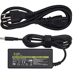 new net - Alimentatore Caricatore Caricabatteria da 65W 19.5V 3.34A 4.5 x 3.0mm Compatibile con Notebook dell LA65NS2-01 MGJN9 G6J41 450-AECL D3100 Docking Station