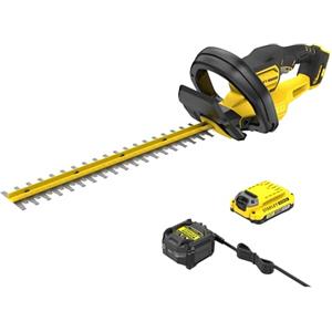 Stanley - FatMax STANLEY FATMAX 18V V20 Kit tagliasiepi a batteria, lama da 50cm, con 1x batteria V20 2Ah e 1x caricabatterie, SFMCHT650D1-QW