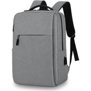 Aucuu Zaino Porta PC, 15.6" Uomo Laptop Borsa per PC Portatile, Zaino per Laptop con Tasche Multiple, Zaini Impermeabile da Uomo, per Scuola, Lavoro, Viaggio