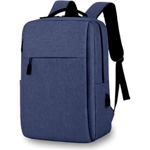 Aucuu Zaino Porta PC, 15.6" Uomo Laptop Borsa per PC Portatile, Zaino per Laptop con Tasche Multiple, Zaini Impermeabile da Uomo, per Scuola, Lavoro, Viaggio