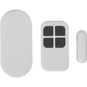 Lancoon 1 confezione sensore di allarme porta wireless con 1 telecomandi 130 dB antifurto sirena magnetica standby lungo avviso di bassa potenza per la casa negozio garage sicurezza bambini