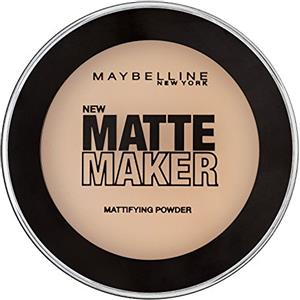 Maybelline New York - Cipria compatta Matte Maker, n° 20 Nude Beige, 1 pz. (1 x 16 g)