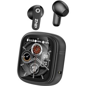 Relxhome N02 cuffie traduzione simultanea,4 in 1 Auricolari Traduttore 165 lingue e 9 modalità traduzione,traduttore simultaneo vocale,Domanda e Risposta AI con un Clic, Bluetooth 6.0 per viaggio e affari.