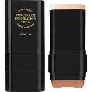 Generico Fondotinta In Stick - 15 Fondotinta In Stick Bianco, Primer Viso A Lunga Tenuta, Per Contorni, Crema Correttore A Doppia Testa, Viso A Copertura Totale | Per Donne, Ragazze, Signore A