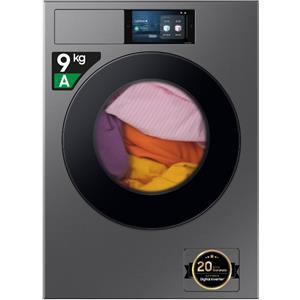 SAMSUNG WF90F09C4SU3 LAVATRICE 9KG 1400 GIRI ECODOSATORE WIFI CLASSE A - SILVER