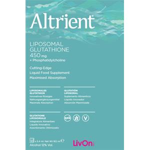 Altrient Liposomal Glutathione 450mg - Integratore Antiossidante in 30 Bustine
