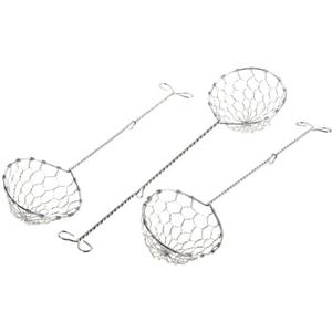 Metaltex 256015010 Colino per fonduta, 3 Pezzi, Acciaio Inox