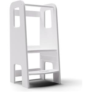 moblì Mobli Torre Montessoriana Bambini Trasformabile, Torre Montessoriana Facile da Trasportare, Learning Tower per Cameretta e Bagno, Torre di Apprendimento Montessori, Scala Sgabello Montessori in Legno
