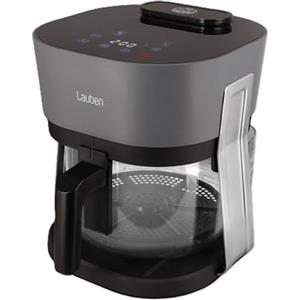 Lauben 4500BG Friggitrice ad Aria Calda con Cestello in Vetro, Funzione Vapore, 8 Programmi, Regolazione Manuale, Cestello Lavabile