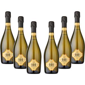 Arione 800 | Spumante Moscato, Confezione da 6 Bottiglie da 750 ml