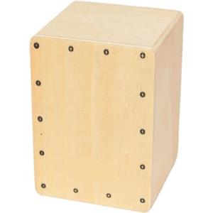 HEUchuan Cajon Box Drum 1 pz Cajon da viaggio, tamburo portatile, strumento a percussione in legno compatto for feste, spettacoli sul palco a casa(Wood)