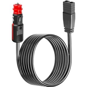 AromeLivii Cavo 12V 24V per Frigorifero Portatile Auto - Cavo Alimentazione Presa Accendisigari 2 Pin 3,5 m per Frigo Box Dometic Mobicool Waeco - Rame 16 AWG