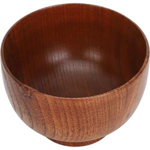 Ozgkee Ciotola da Barba in Legno Ciotola da Barba Schiuma da Barba in Legno Bocca Larga Tazza per Sapone Ciotola per Pennello da Barba per Uomo Padre