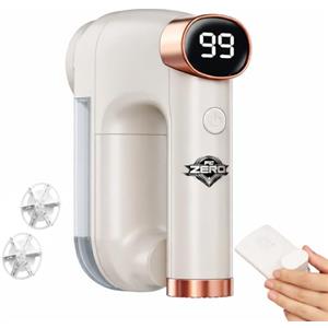 Generico FC ZERO Levapelucchi Elettrico Ricaricabile USB con 6 Lame in Acciaio Inox, 3 Velocità, Contenitore 300ML, Rimuovi Pelucchi per Maglioni, Cappotti, Divani e Tessuti, Batteria 1200mAh, Spazzola Pulizia