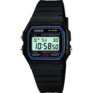 Casio Orologio Unisex F-91W-1YER