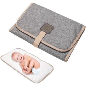 Generic Fasciatoio pieghevole impermeabile - Comodo fasciatoio con contenitore | Fasciatoio portatile e leggero, comodo fasciatoio per viaggi, visite e gite in famiglia