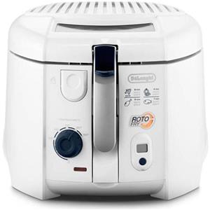 DE LONGHI - F28533 RotoFry Friggitrice con Cestello Rotante Capacità 1,2 Litri Potenza 1800 Watt