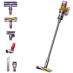 DYSON - V12 Detect Slim Absolute Scopa Ricaricabile senza Sacco Potenza 545 W Colore Nichel / Giallo