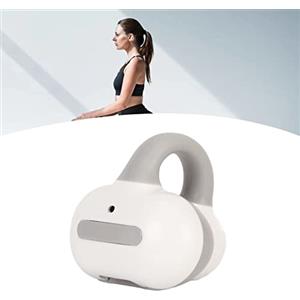 Cuifati Auricolari wireless con clip per la conduzione ossea, Bluetooth, auricolari aperti per Android, auricolari sportivi con clip, impermeabili, per corsa e ciclismo (grigio)