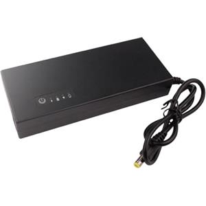 Vidonergy Mini UPS 12V 3A per Router e Modem Ottico Alimentatore di Backup con Batteria 10400mAh, Protezione da Sovraccarico/Sovraccarico, Uscita 36W, ABS Hous