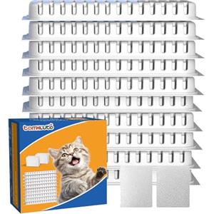 Tomxcute Filtro per fontana d'acqua per gatti, filtro di ricambio per fontana d'acqua da 3,2L, Con 10 Filtri e 2 spugne, Filtri di Ricambio per Fontanelle Animali Domestici