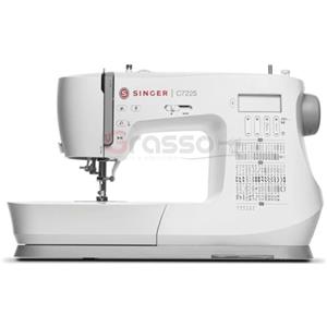 Singer C7225 - Macchina per cucire Elettronica con 200 punti, 8 bottoni automatici e schermo LCD